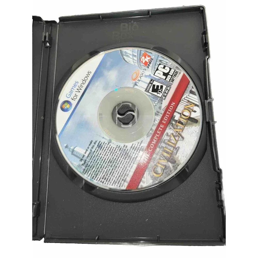 Sid Meier's Civilization IV: The Complete Edition (2009) PC DVD Excellent Disc!